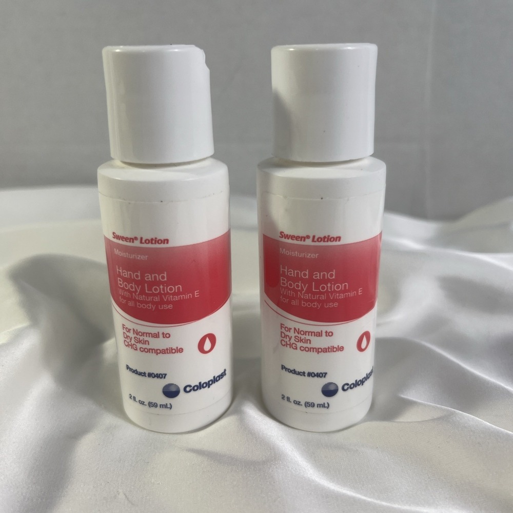 2014 2 Sween Hand & Body Lotion Normal To‎ Dry Coloplast 2 oz USA Vitamin E New